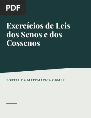 Exercícios de Leis dos Senos e dos Cossenos