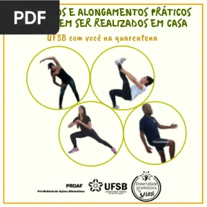 Exercícios e alongamentos práticos que podem ser realizados em casa