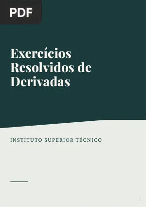 Exercícios Resolvidos de Derivadas