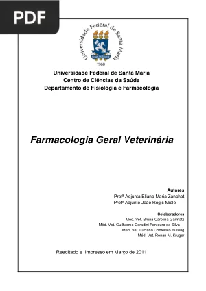 Farmacologia Geral Veterinária