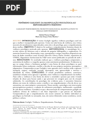 Fenômeno Gaslight: da Manipulação Psicológica ao Empoderamento Feminino