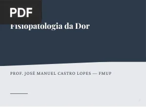 Fisiopatologia da Dor