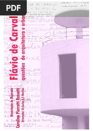 Flávio de Carvalho: questões de arquitetura e urbanismo