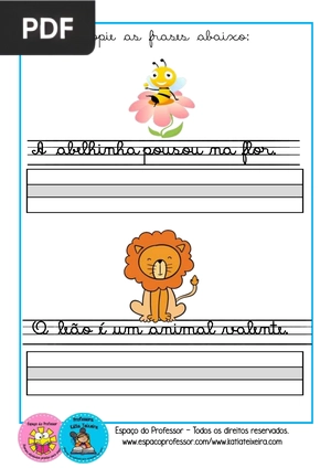 Frases de Caligrafia