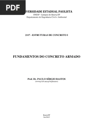 Fundamentos do Concreto Armado
