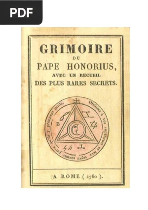 Grimório do Papa Honorius