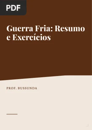 Guerra Fria: resumo e exercícios