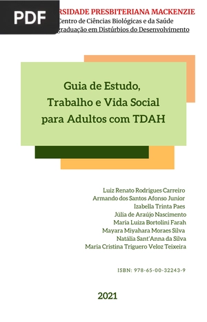 Guia de Estudo, Trabalho e Vida Social para Adultos com TDAH
