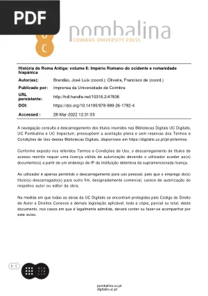 História de Roma Antiga Vol. II