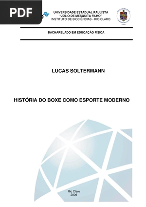 História do Boxe como Esporte Moderno