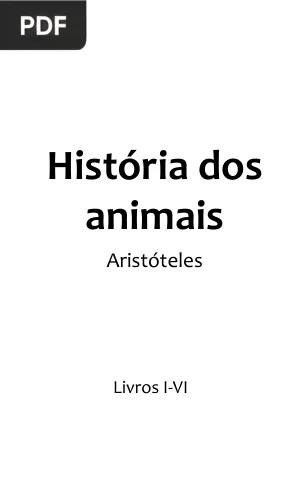 História dos Animais