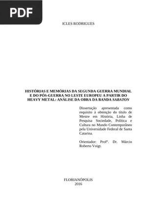Histórias e Memórias da Segunda Guerra Mundial