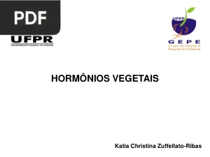 Hormônios Vegetais