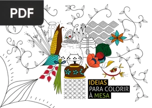 Ideias para Colorir à Mesa