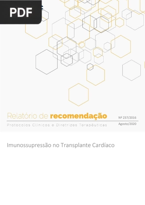 Imunossupressão no Transplante Cardíaco