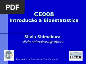 Introdução à Bioestatística