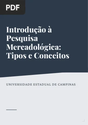 Introdução à Pesquisa Mercadológica: Tipos e Conceitos