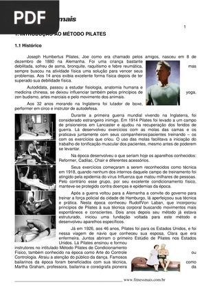 Introdução ao método pilates