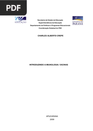 Introduzindo a imunologia. Vacinas