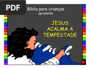 Jesus acalma a tempestade