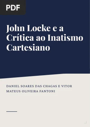 John Locke e a Crítica ao Inatismo Cartesiano