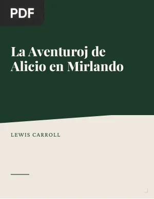 La Aventuroj de Alicio en Mirlando (Alice no País das Maravilhas)