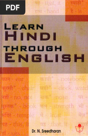 Learn Hindi Through English