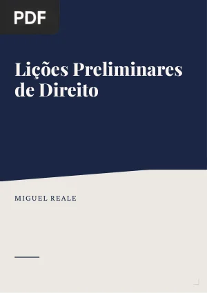 Lições Preliminares de Direito