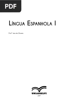 Língua Espanhola I
