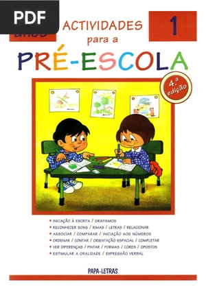 Livro Atividades Pré-escolar
