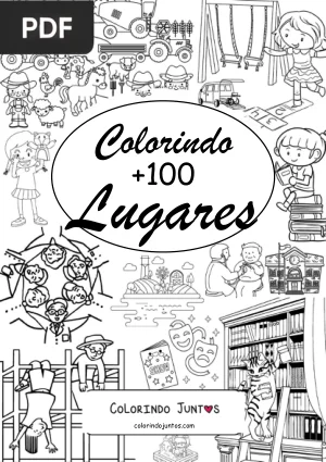 Livro de Lugares para Colorir