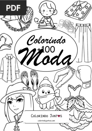 Livro de Moda para Colorir