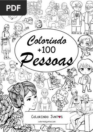 Livro de Pessoas para Colorir