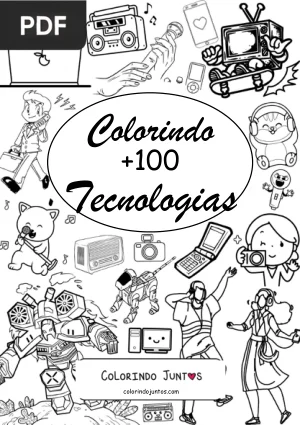 Livro de Tecnologias para Colorir