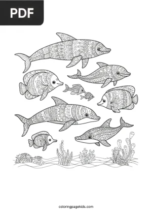 Mandala de Golfinhos