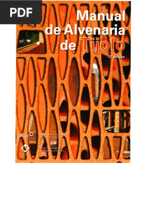 Manual de Alvenaria de Tijolo