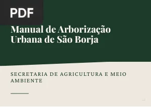 Manual de Arborização Urbana de São Borja