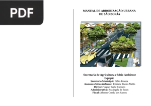 Manual de arborização urbana de São Borja