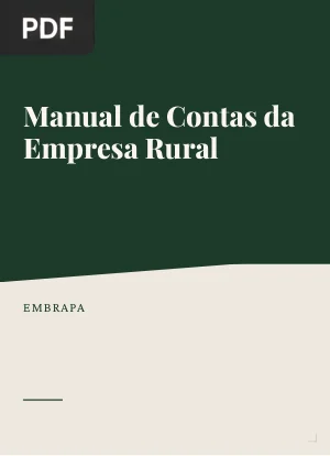 Manual de Contas da Empresa Rural: Orientações Gerais