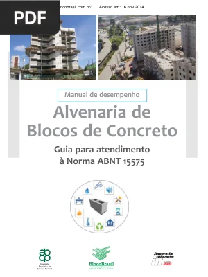 Manual de Desempenho: Alvenaria com Blocos de Concreto