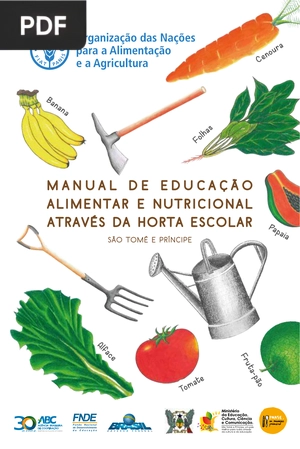 Manual de Educação Alimentar e Nutricional Através da horta Escolar