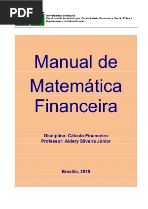Manual de Matemática Financeira