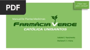 Manual de Plantas Medicinais: Farmácia Verde