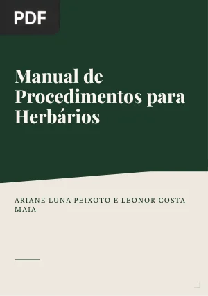 Manual de Procedimentos para Herbários