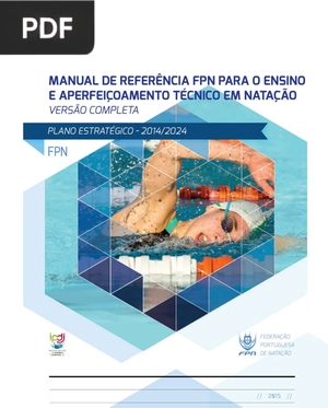 Manual de referência FPN para o ensino e aperfeiçoamento técnico em natação