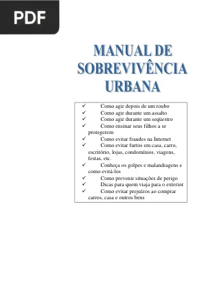 Manual de Sobrevivência Urbana