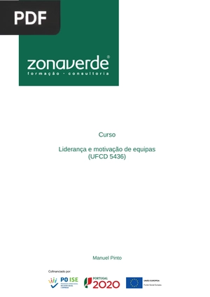 Manual - Liderança e Motivação de Equipas