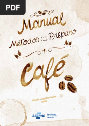 Manual. Métodos de preparo