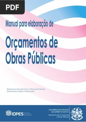Manual para Elaboração de Orçamentos para Obras Públicas
