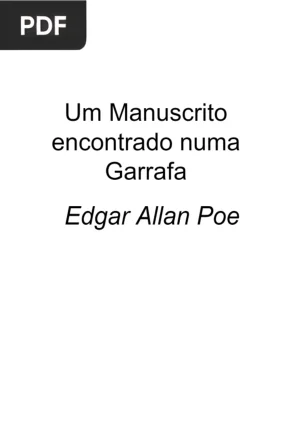 Manuscrito Encontrado numa Garrafa